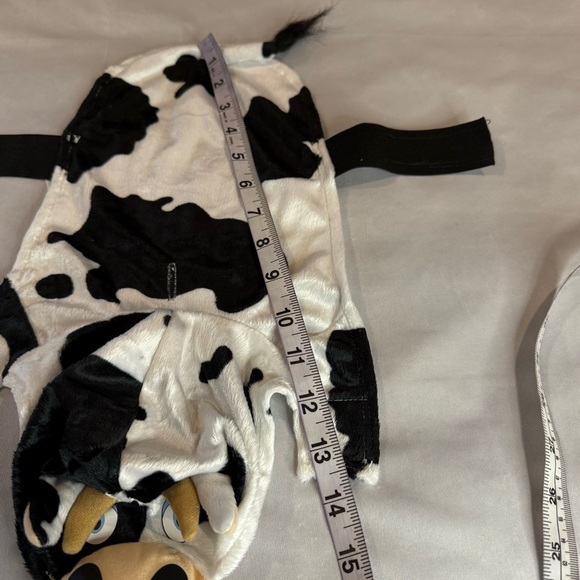 Vibrant Life black & white cow-print Halloween costume for dog or cat Size XS - Picture 8 of 9